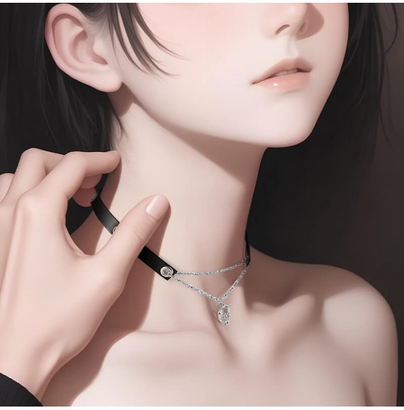 MizzZee - Pleasure Bondage Collar Restraint Set SM (Type E)